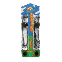 Грипсы для трюкового самоката Комета Омега черно-белые