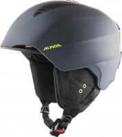 Горнолыжный шлем Alpina Grand Charcoal-Neon Matt