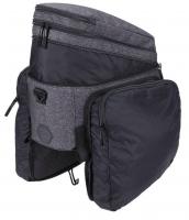 Велосумка на багажник BBB BSB-137  CarrierPack 6.5+5L Grey Blend