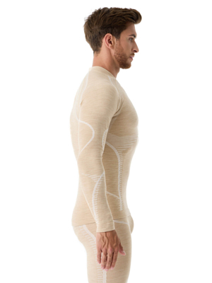 Термобелье Accapi кофта длинный рукав Ergowool Long Sleeve Shirt Nude White от магазина Адреналин
