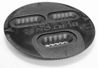 Диск для креплений/Burton/3D Disk black