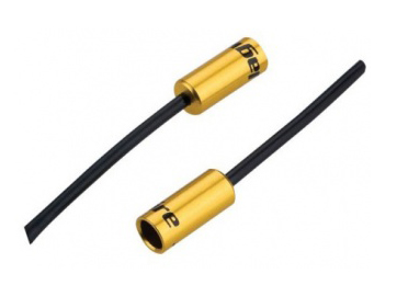 Наконечник оболочки троса переключения Jagwire 4мм с защитой троса, золото,. 1шт