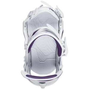 Картинка Крепления для сноуборда женские Jones Women's Aurora Deep Purple/White от магазина Адреналин Крепления для сноуборда женские Jones Women's Aurora Deep Purple/White от магазина Адреналин