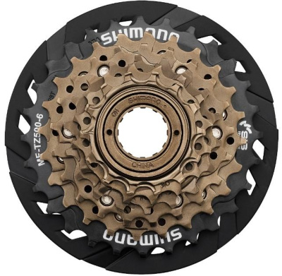 Трещотка Shimano Tourney, MF-TZ500, 6 скор, 14-28 защ