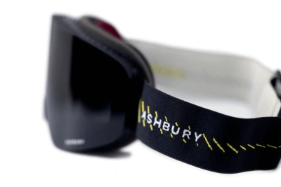 Горнолыжные очки со сменной линзой на магнитах ASHBURY HORNET FREQUENCY (DARK SMOKE/YELLOW) от магазина Адреналин