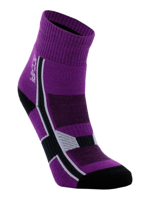 Носки туристические детские Accapi Hiking Merino Jr Crew Cyclamen/Black