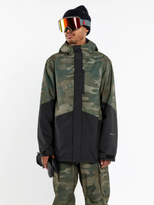 Сноубордическая КУРТКА М VOLCOM VCOLP INS JACKET CLOUDWASH CAMO