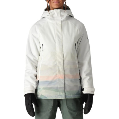 Куртка сноубордическая женская 686 FANTASIA INSULATED JKT white sierra sunset