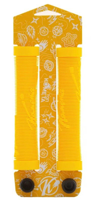 Грипсы для трюкового самоката Комета Альфа желтые от магазина Адреналин