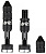 Ниппель бескамерный E Thirteen Quickfill Gen2 16-24mm 2 шт. Schrader Black от магазина Адреналин