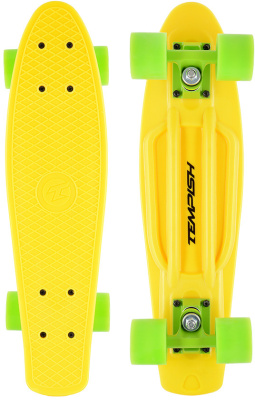 Скейтборд пластиковый TEMPISH Buffy T Yellow