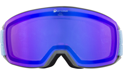 Очки горнолыжные Alpina Nakiska QHM Grey/Sky Blue/Blue