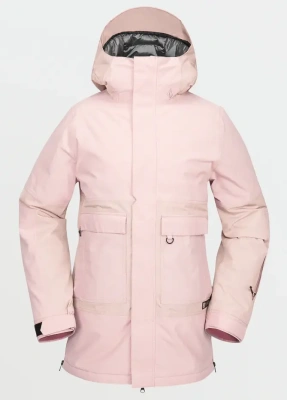Сноубордическая женская куртка VOLCOM LARX 2L TDS INF PARKA ADOBE ROSE