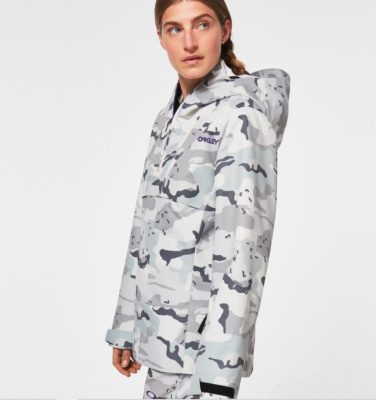 КУРТКА сноубордическая-анорак Oakley TNP HOLLY ANORAK B1B CAMO GREY