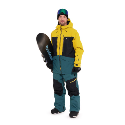 Куртка сноубордическая М Horsefeathers HALEN II INSULATED JACKET sulphur/hydro от магазина Адреналин