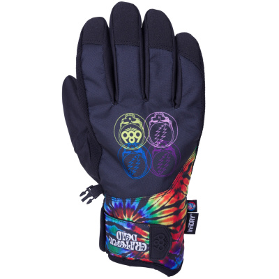 Перчатки 686 MNS PRIMER GLOVE GRATEFUL DEAD BLACK TIE DYE от магазина Адреналин