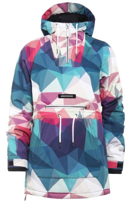 Куртка сноубордическая-анорак Ж Horsefeathers DERIN JACKET (polygons)