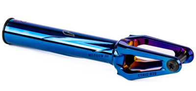 Вилка для трюкового самоката Ethic Merrow v3 fork SCS chrome blue