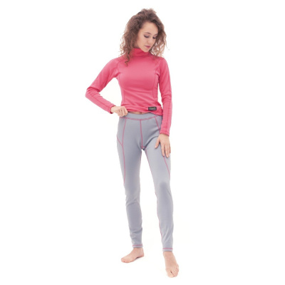 Картинка Термобелье зимнее с высоким воротом женское DragonFly Pink-Grey от магазина Адреналин Термобелье зимнее с высоким воротом женское DragonFly Pink-Grey от магазина Адреналин