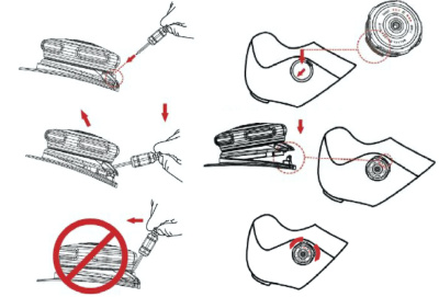 Система шнуровки-крышка ATOP Lacing System (Team SL/ Expert) Black Система шнуровки-крышка ATOP Lacing System (Team SL/ Expert) Black