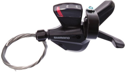 Шифтер Shimano Altus SL-M315, лев, 3ск, 1800мм тр.нерж.+оплет.600мм SP40