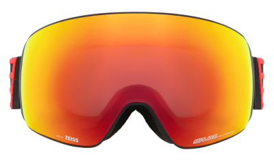Очки горнолыжные со сменной МАГНИТНОЙ линзой Salice 108DARWF Black/Red DARW Red + Light radium  от магазина Адреналин