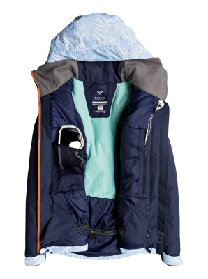 Куртка Ж ROXY WILDLIFE JK MANDARIN ORANGE_POP SNOW CRYST Куртка Ж ROXY WILDLIFE JK MANDARIN ORANGE_POP SNOW CRYST