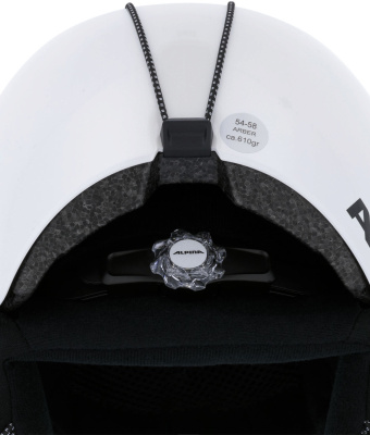 Горнолыжный шлем Alpina Arber White-metallic gloss от магазина Адреналин