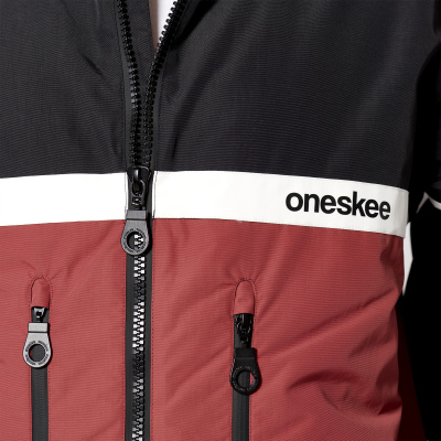 Комбинезон мужской ONESKEE Mark VII Black/Burgundy