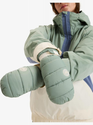 Варежки сноубордические женские ROXY CHLOE KIM MITTS мятные
