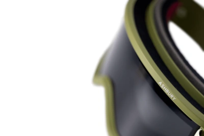 Горнолыжные очки со сменной линзой ASHBURY BLACKBIRD CANVAS (DARK SMOKE LENS/YELLOW SPARE) от магазина Адреналин