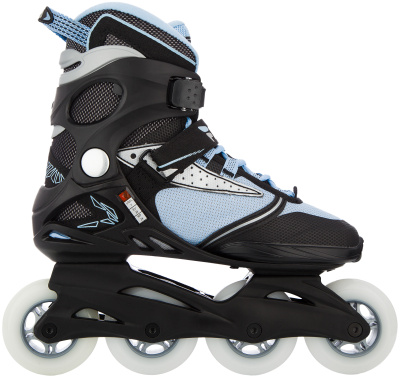 Роликовые коньки женские FILA LEGACY COMP LADY black/lightblue